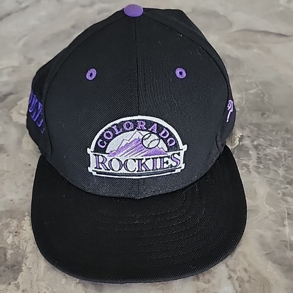 Vintage Colorado Rockies Fitted Hat Sz 8 New Era